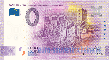 XEHB-2022-8 WARTBURG LEGENDÄRER SÄNGERKRIEG AUF DER WARTBURG