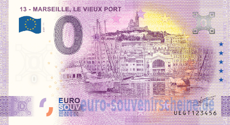UEGT-2021-11 13 - MARSEILLE , LE VIEUX PORT 