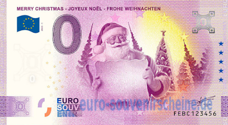FEBC-2023-1 MERRY CHRISTMAS - JOYEUX NOËL - FROHE WEIHNACHTEN 