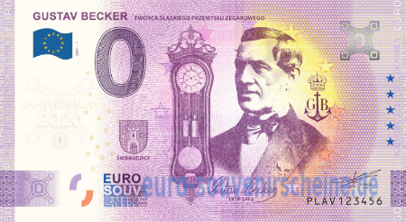 PLAV-2021-1 GUSTAV BECKER TWÓRCA ŠLASKIEGO PRZEMYSŁU ZEGAROWEGO