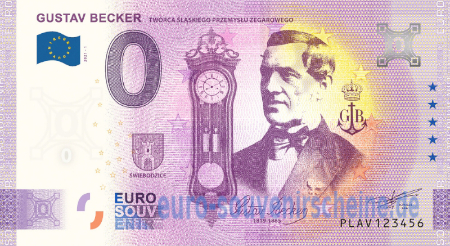 PLAV-2021-1 GUSTAV BECKER TWÓRCA ŠLASKIEGO PRZEMYSŁU ZEGAROWEGO